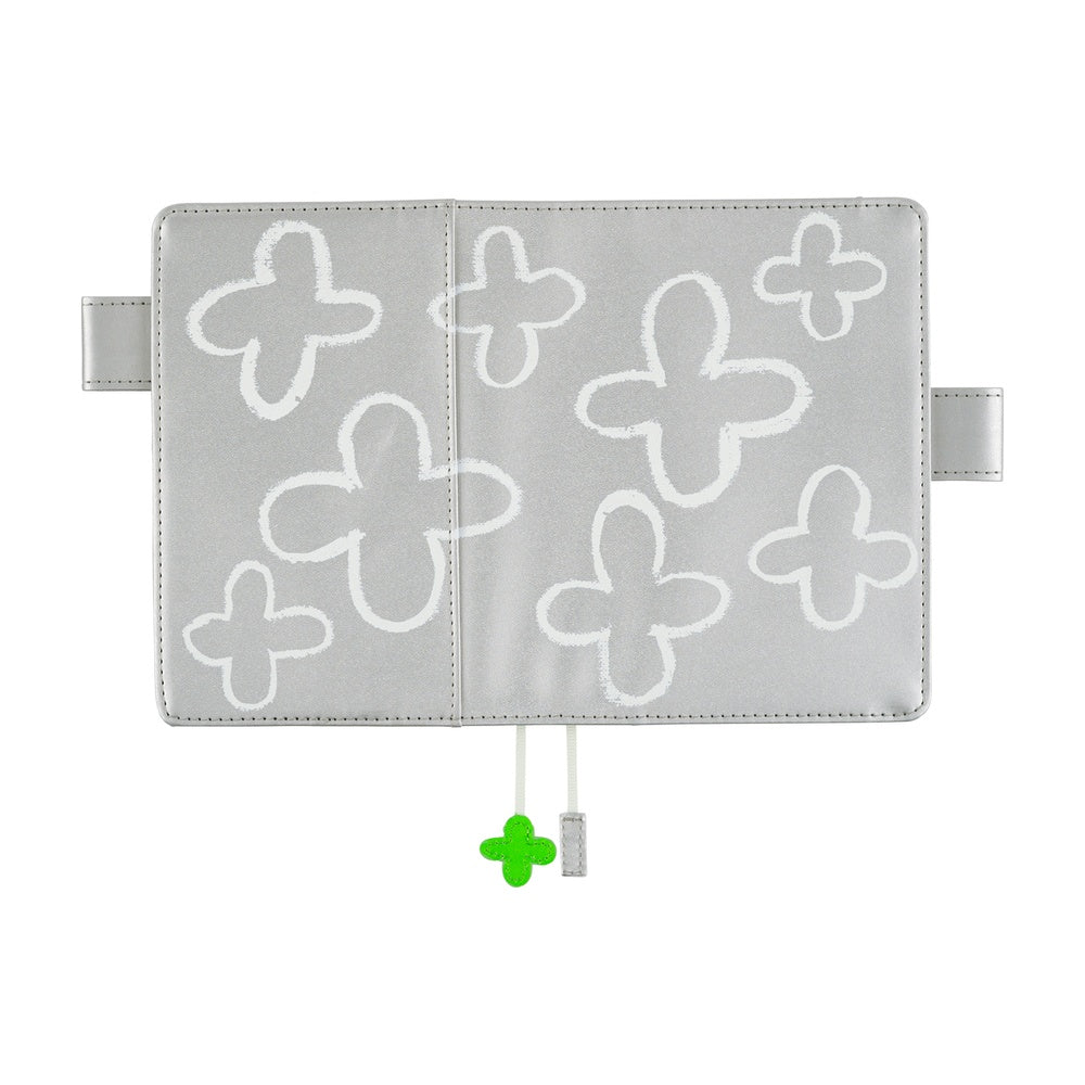 Hobonichi Original Book & Cover 2026 - Makoto Matsubayashi: Silver Flowers - A6