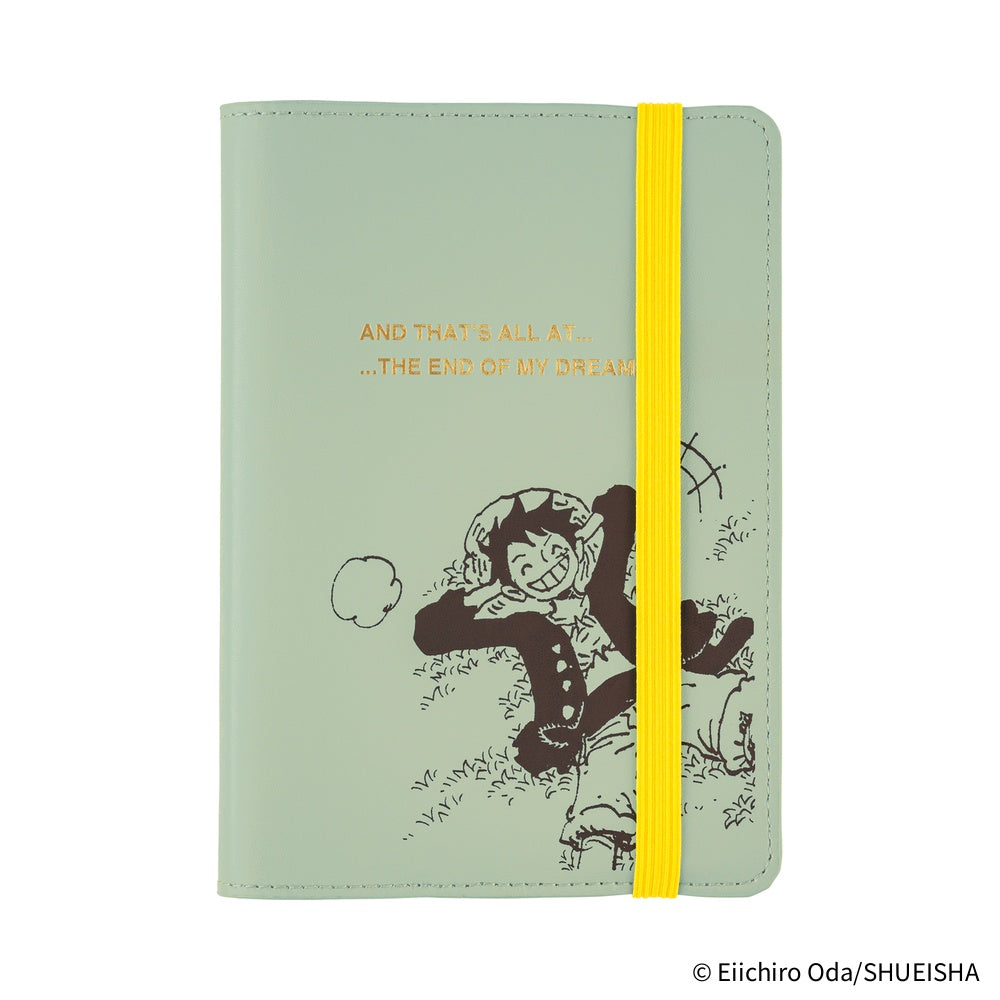 スポニチ　レトロ紙 Hobonichi Techo 2024 Cover Only - A5 - ONE PIECE magazine