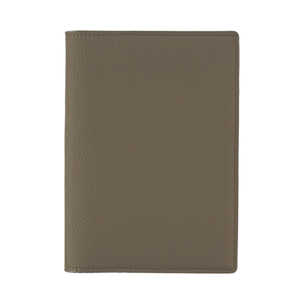 Hobonichi Original Book & Cover 2026 - Leather: Taut (Gray & Light Blue) - A6