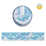 BGM Washi Tape - Foil Stamping - Sky Encyclopedia - Ocean