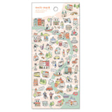 Mind Wave - Town Map Sticker - Orange City