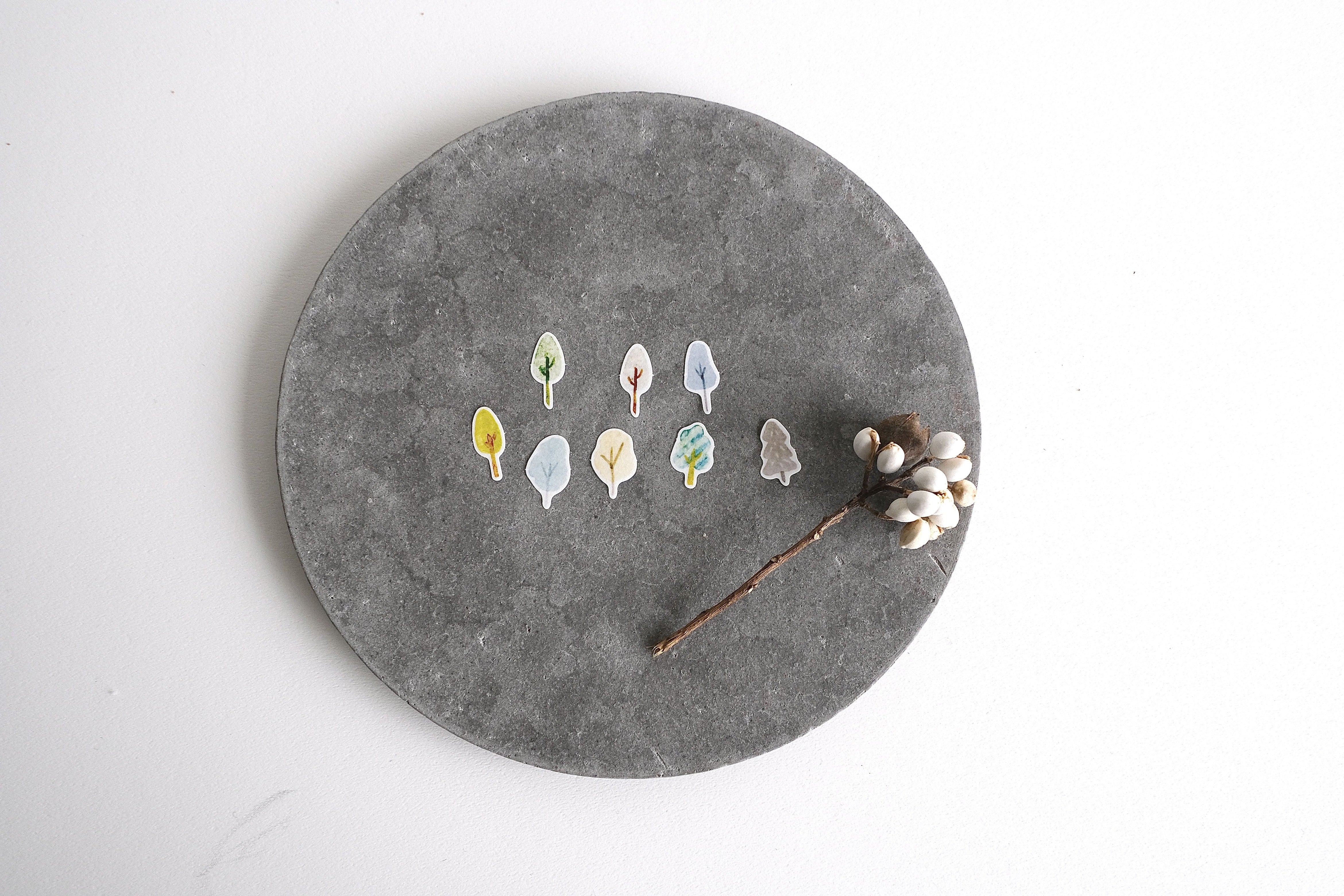 Yohaku Flake Sticker - Mori no Okude