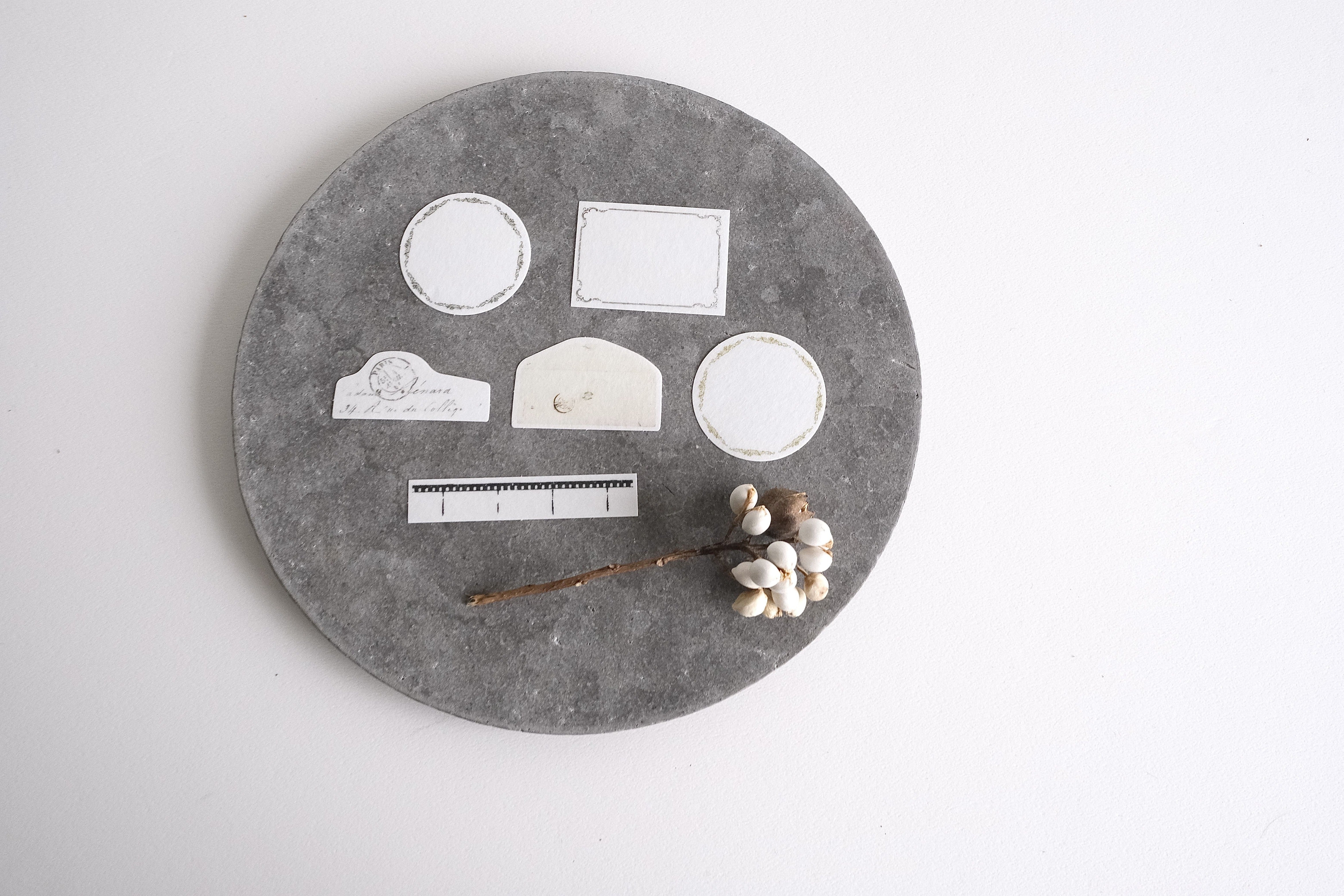 Yohaku Flake Sticker - Message