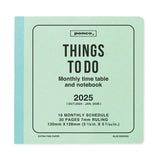 Hightide Diary 2025 Square Monthly Planner - Penco (Pre-Order Starts July, Ships mid-late September)