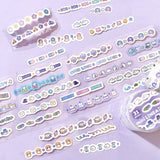 BGM Planner Stickers Roll - Mini Linea - Purple