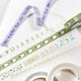 BGM Slim Washi Tape - Foil Stamping Life - 5mm - Running Sheep