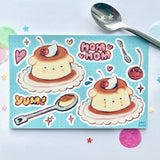 LAZI SOOZ Pudding Sticker Sheet