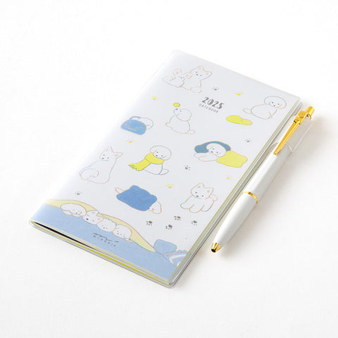 Midori Pocket Diary Slim - 2025 - Dog