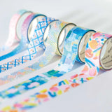 SODA Transparent Masking Tape - Glitter - 15mm - Bloom