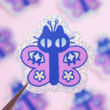 Radhia Rahman Sparkly Butterfly Kuni Sticker