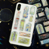 BGM -  Crystal Seal Sticker Sheet - Stained Glass