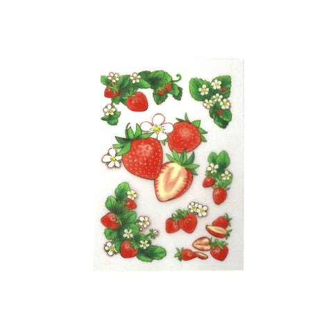 irodo Fabric Sticker - Strawberry