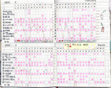 Kokuyo JIBUN TECHO Biz 2025 - Diary - Refill - A5 Slim (Pre-Order Only. Ships late September)