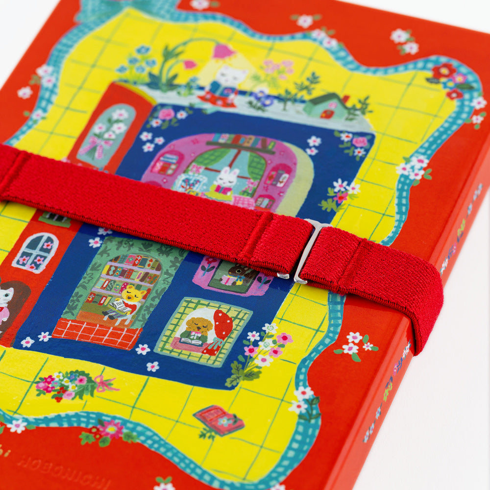 Hobonichi 2027 - Yumi Kitagishi: Book Band with Charm - White Cat (Order Starts Aug 31st @ 10pm ET)