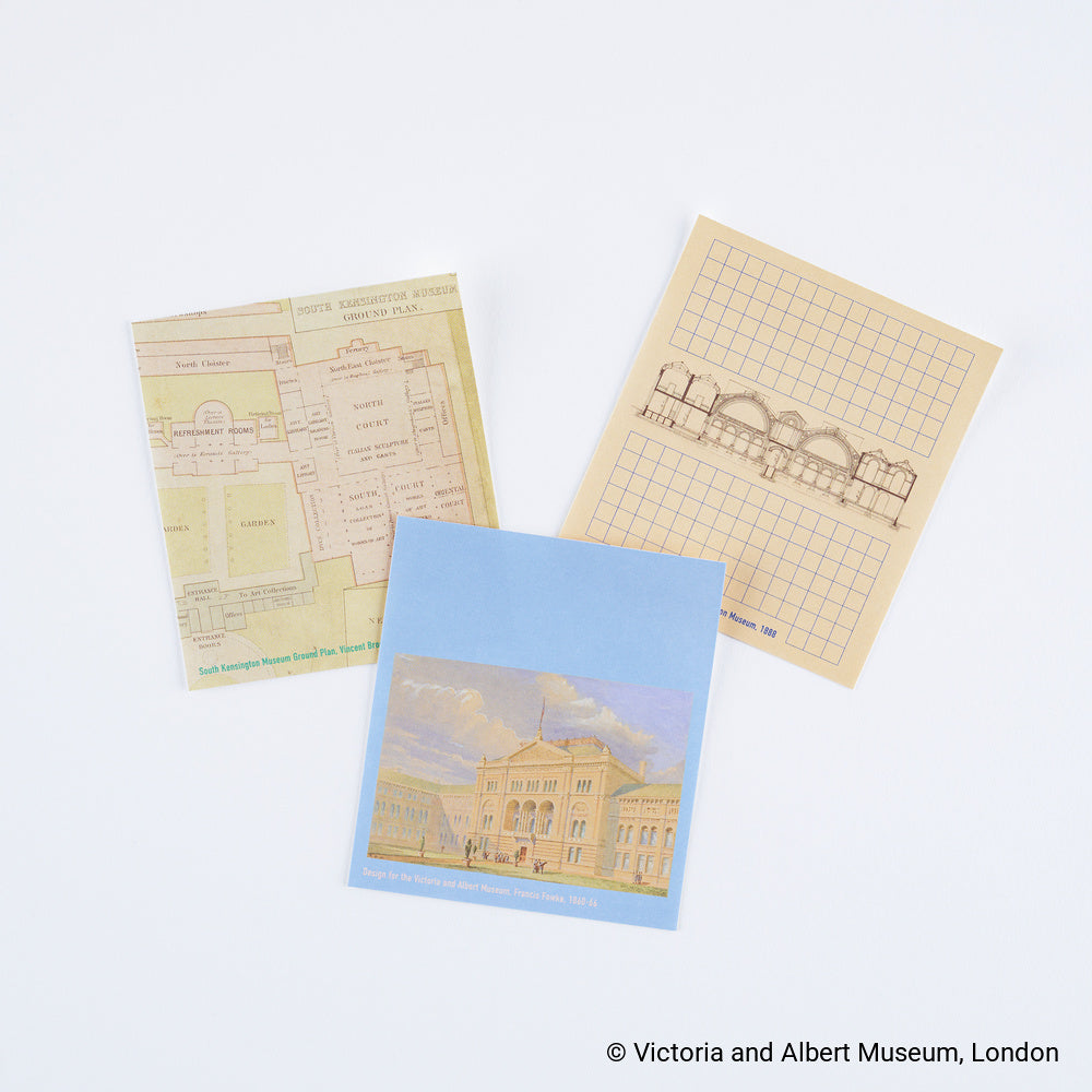 Hobonichi 2027 - V&A Series: South Kensington Museum Sticky Notes (Order Starts Aug 31st @ 10pm ET)