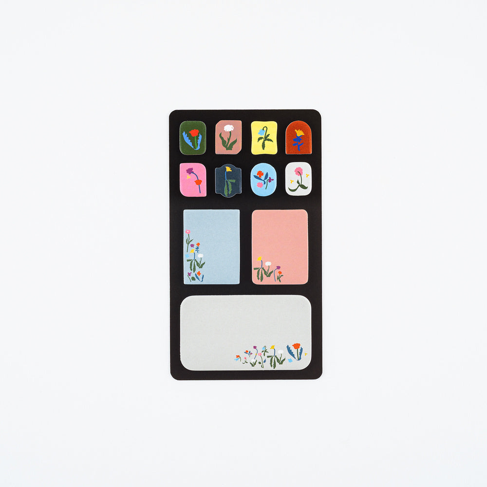 Hobonichi 2027 - Yoshie Watanabe: Sticky Notes - Petit Bloom (Order Starts Aug 31st @ 10pm ET)