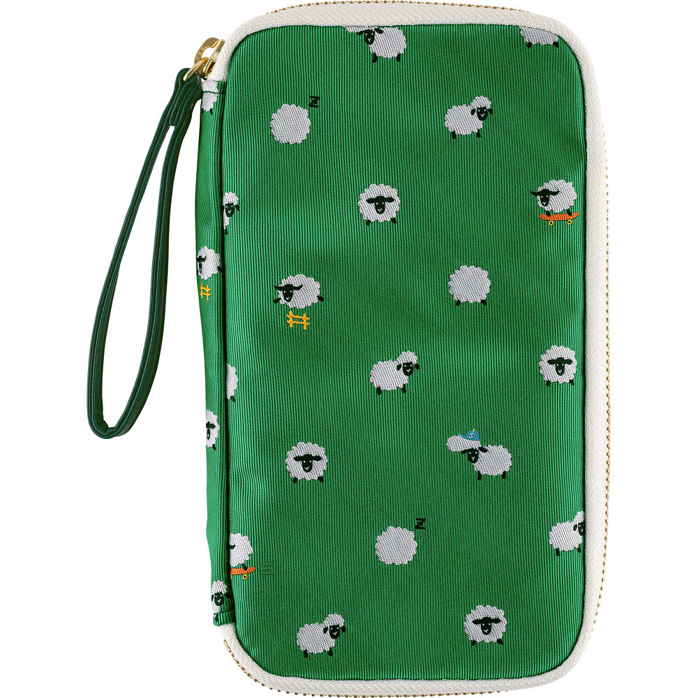 Hobonichi 2027 Small Drawer Pouch - Bow & Tie: Sheep Sheep Sheep (Order Starts Aug 31st @ 10pm ET)
