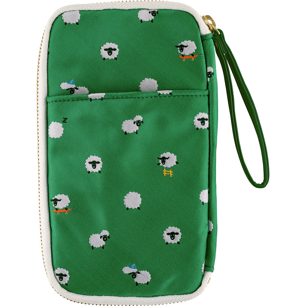 Hobonichi 2027 Small Drawer Pouch - Bow & Tie: Sheep Sheep Sheep (Order Starts Aug 31st @ 10pm ET)