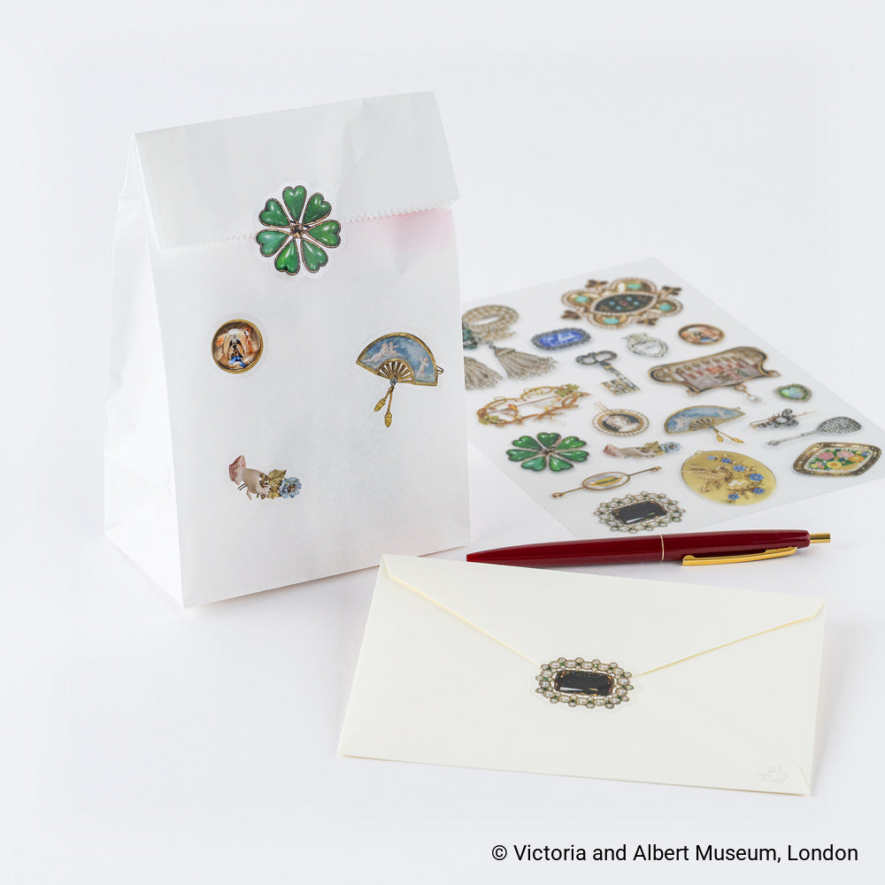 Hobonichi 2027 - V&A Series: Almost Actual-Size Jewellery Stickers (Order Starts Aug 31st @ 10pm ET)