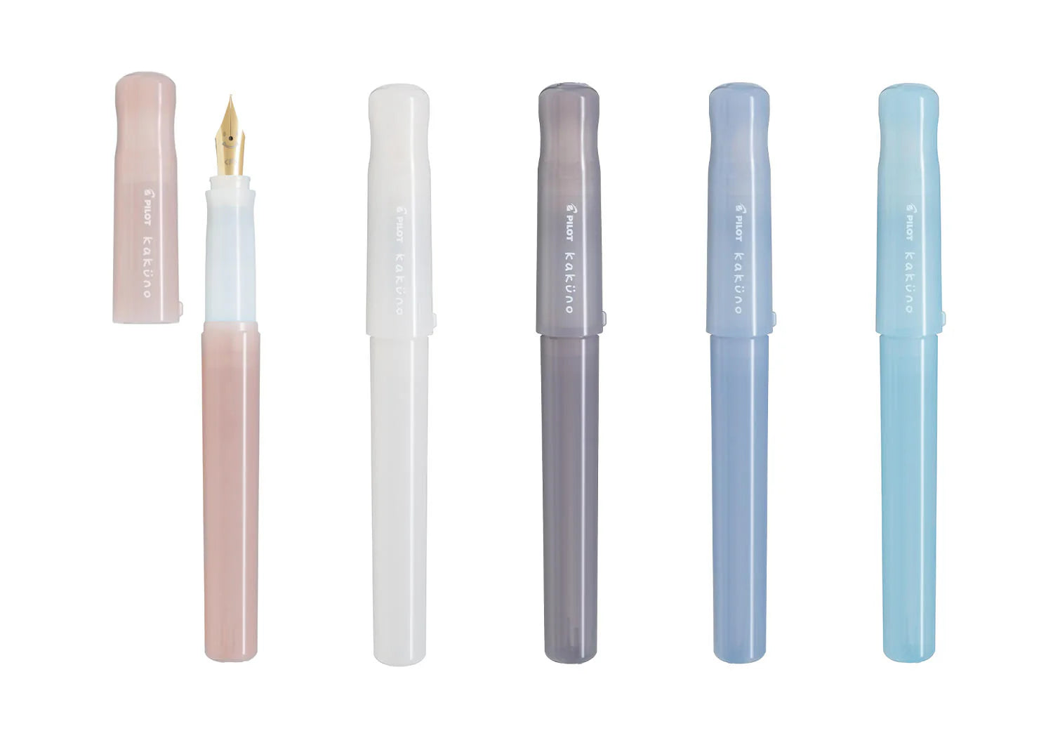 Pilot Kakuno Fountain Pen - Madoromi Color Series - Drowsy Pink Pilot Kakuno Fountain Pen - Madoromi Color Series - Drowsy Pink
