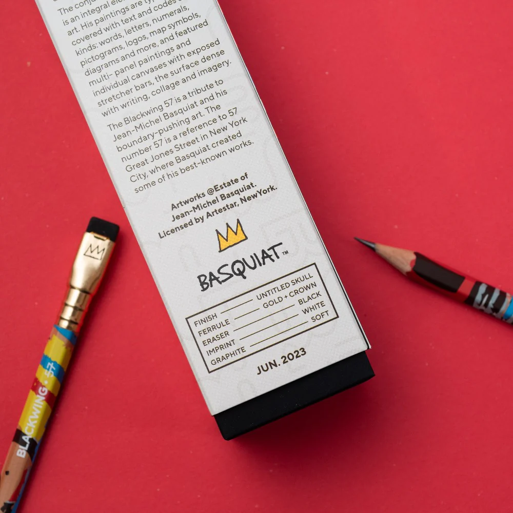 Blackwing Volume 57 - The Basquiat Pencil - Set of 12