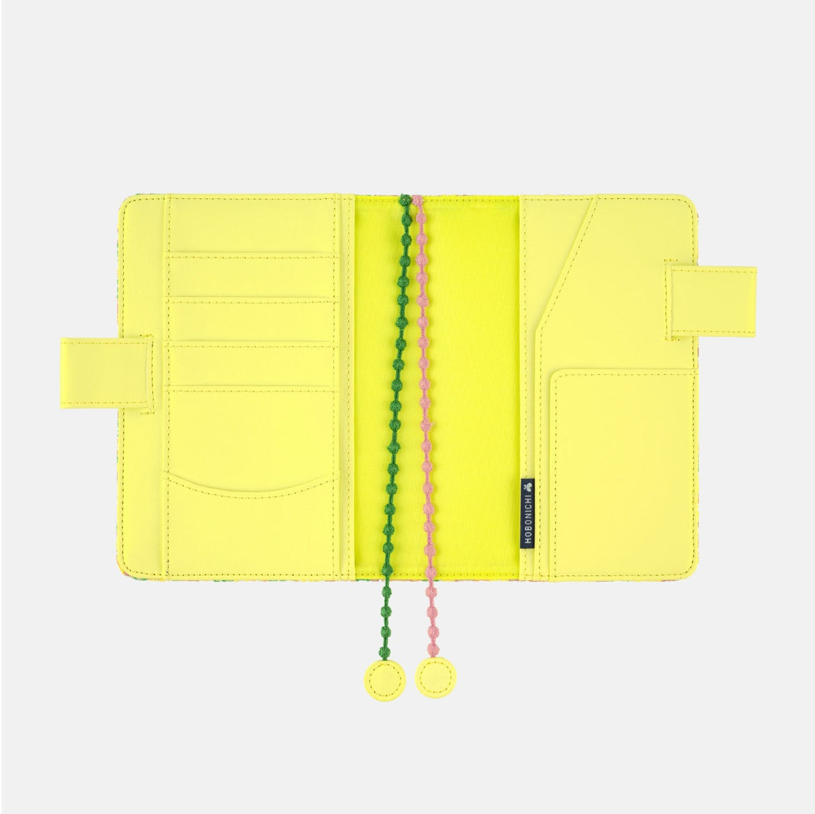 Hobonichi Techo Cousin Book & Cover 2026 - minä perhonen: skyful (Yellow) - A5