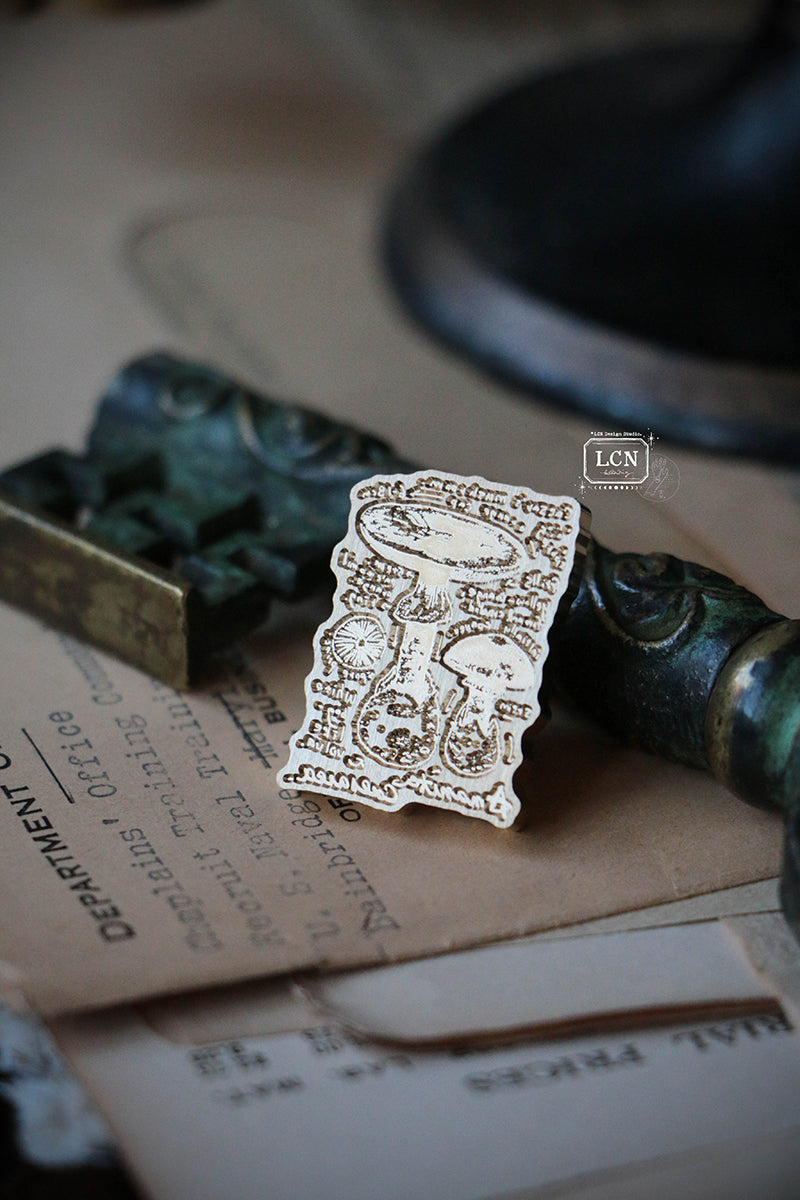 LCN Wax Seal Stamp Set - Winter 2024 - Mushroom - 3.5cm - (Coming Soon)