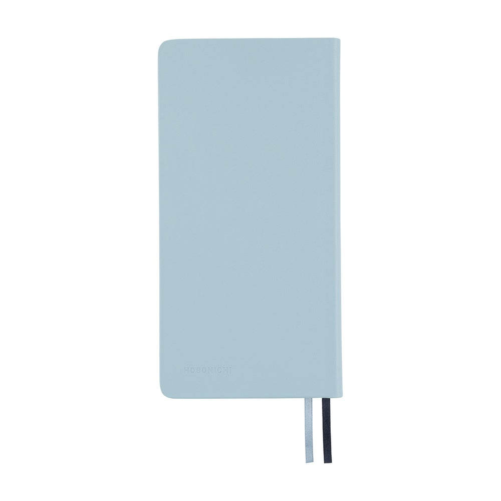 Hobonichi Techo Weeks 2026 - Leather: Snow Blue