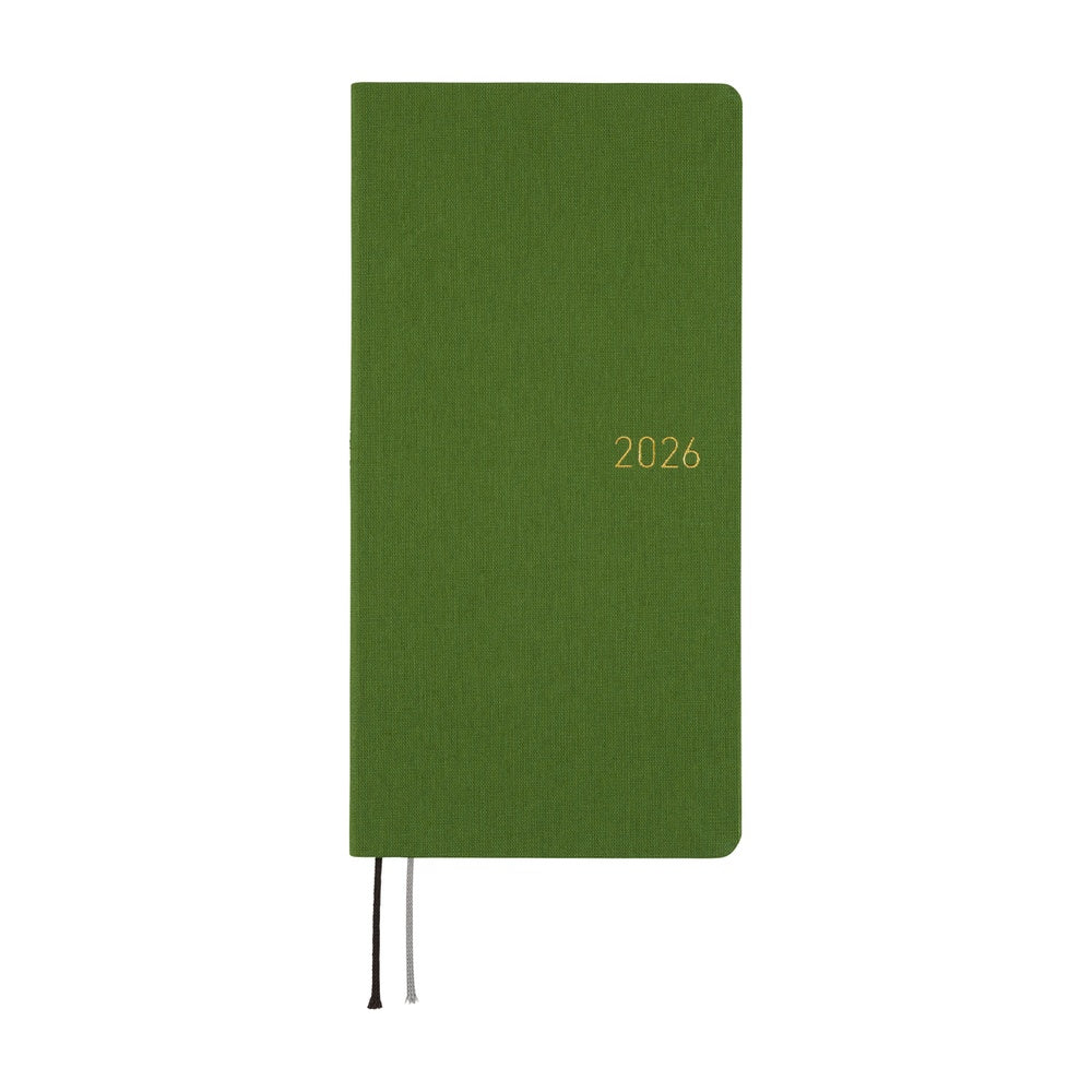 Hobonichi Techo Weeks 2026 - Colors: Antique Green