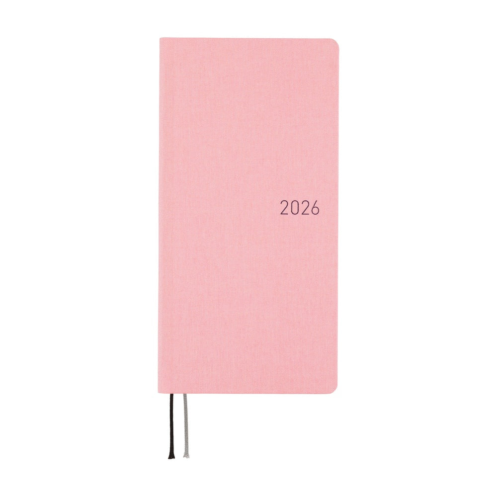 Hobonichi Techo Weeks Mega 2026 - Colors: Strawberry Milk