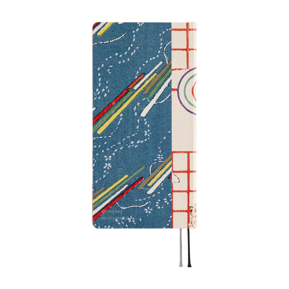 Hobonichi Techo Weeks 2026 - Unsodo: Bijutsukai (Blue Pigeons) - April Start