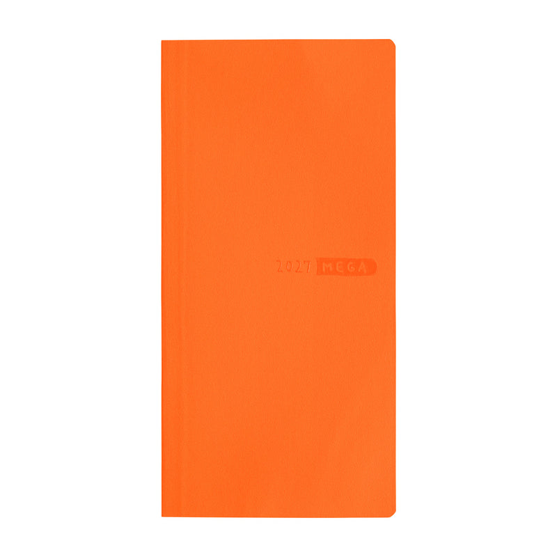 Hobonichi Techo Weeks Mega 2027 - Sneaker: Mandarin Orange