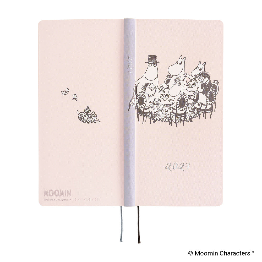 Hobonichi Techo Weeks 2027 - Moomin: At the Table – Yoseka Stationery