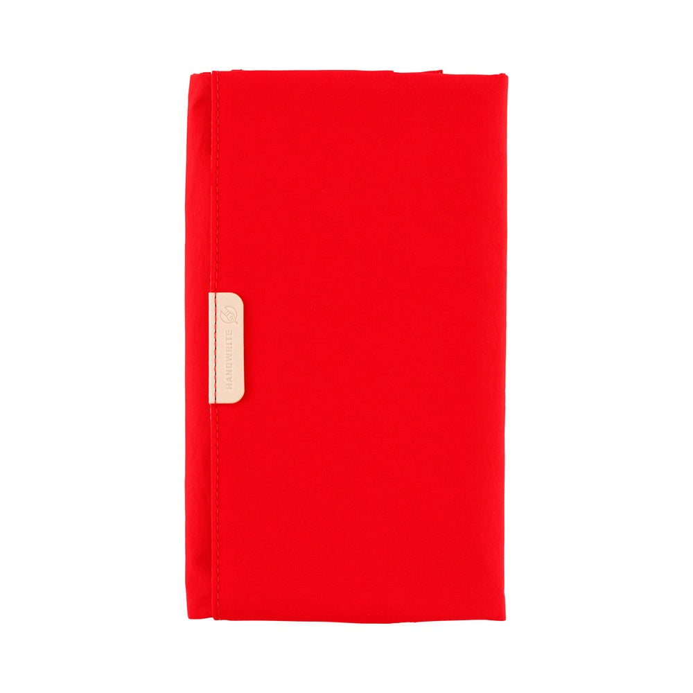 Hobonichi Weeks Techo Cover 2026 - Tragen: Red