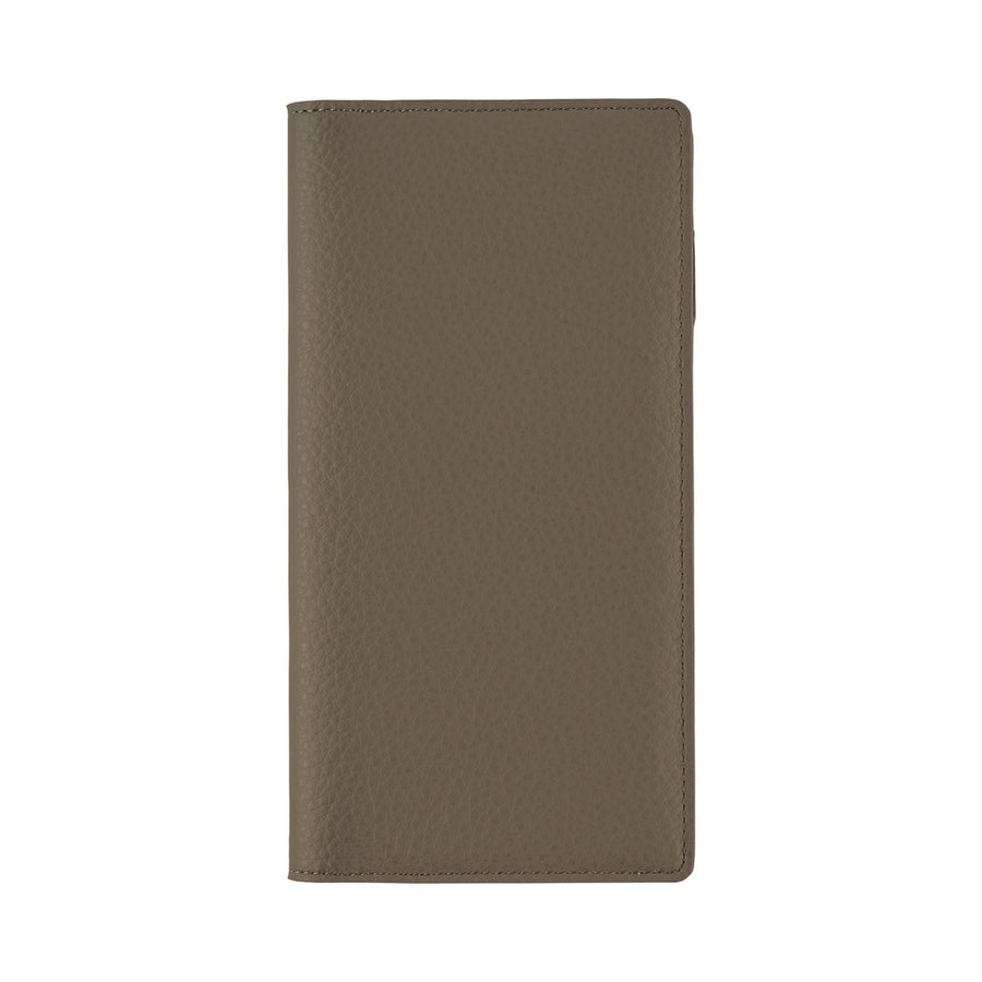 Hobonichi Weeks Techo Cover - Leather: Taut (Gray & Light Blue)