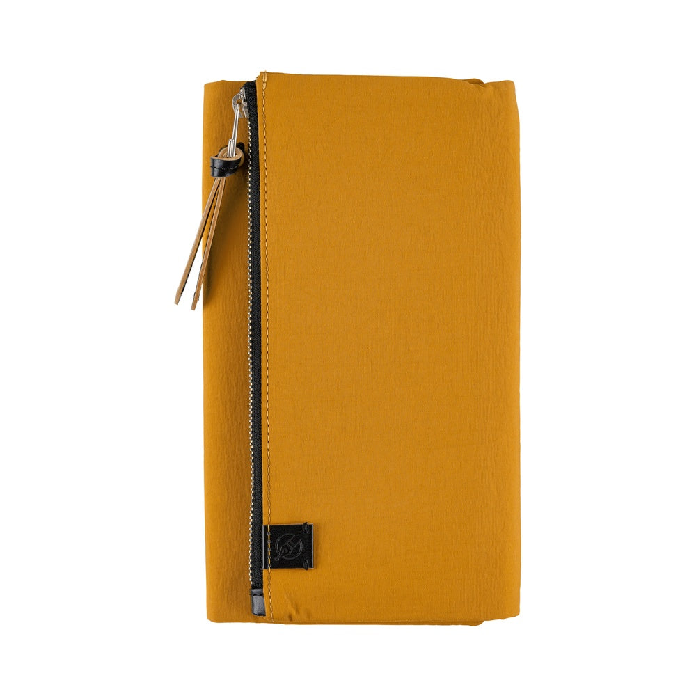Hobonichi Weeks Techo Cover 2026 - Tragen: Mustard