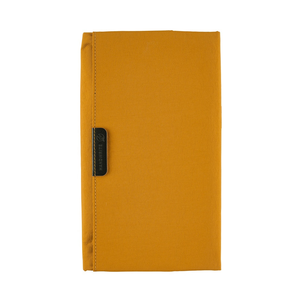 Hobonichi Weeks Techo Cover 2026 - Tragen: Mustard