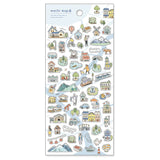 Mind Wave - Town Map Sticker - White City