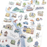 Mind Wave - Town Map Sticker - White City