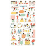Furukawa Watashi Biyori Daily Sticker - Tiny Helpers