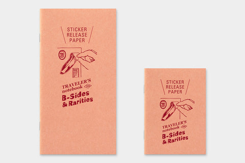 B-Sides & Rarities - Regular Size Refill - Sticker Release Paper