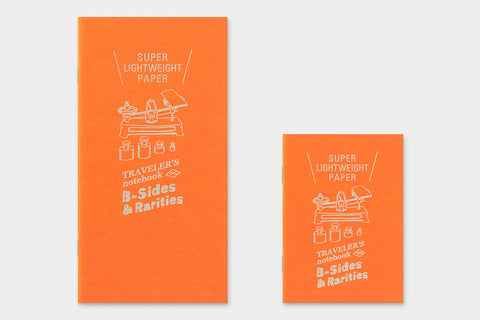 B-Sides & Rarities - Passport Size Refill - Super Lightweight Paper