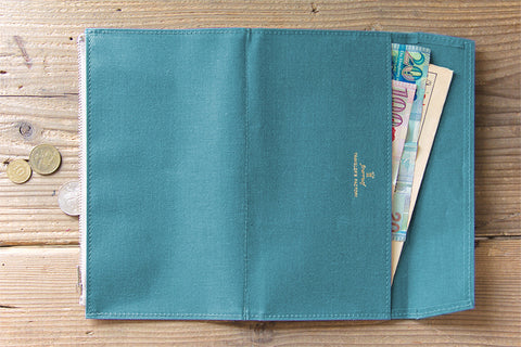 Traveler's Factory - Paper Cloth Zipper Case - Regular Size - Limited Item
