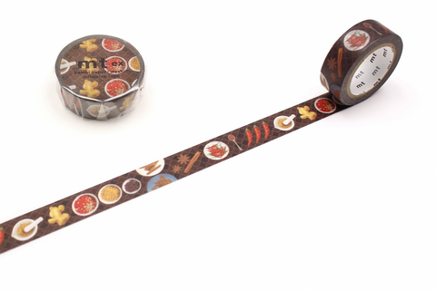 mt Washi Tape - Row of Spices