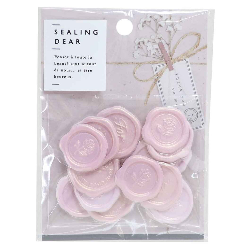 Sealing Dear Sticker Pack - Pink – Yoseka Stationery