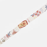 BGM Washi Tape - Special Romance in the Garden Red