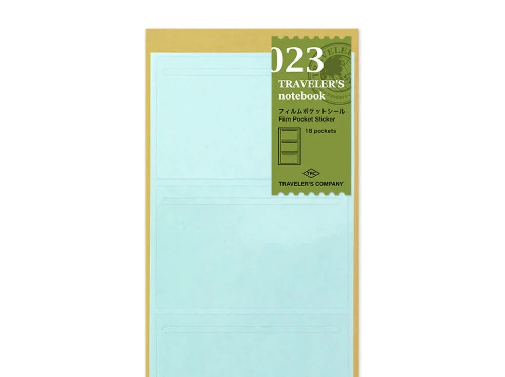 TRAVELER's Regular Size Refill - Film Pocket Sticker - 023