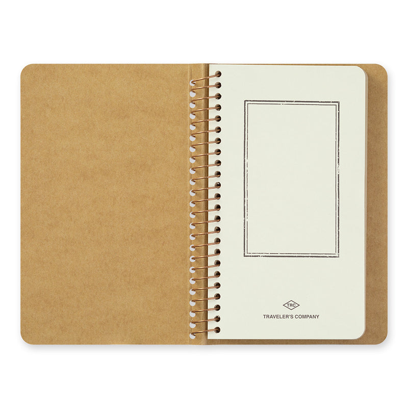 Traveler's Company - Spiral Ring Notebook - Blank DW Kraft Paper