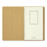 TRAVELER's Company - Spiral Ring Notebook - Paper Pocket - A5 Slim