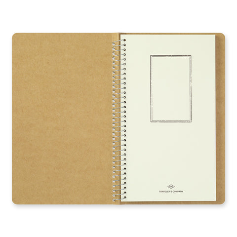 Traveler's Company - Spiral Ring Notebook - Watercolor Paper - A5 Slim